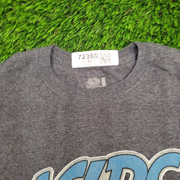 ACDC Shirt Medium 21x24 Boxy Cropped Gray - Picture 10 of 12